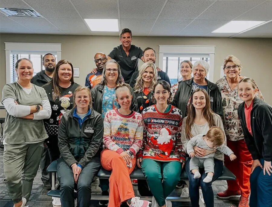 The Riverside Spine and Physical Medicine team at the Clarksville clinic